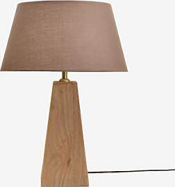 Tischlampe Aus Taraua-mangoholz Mango-holz &