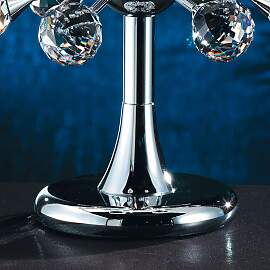 Tischlampe GALAXY, 9-flammig, Chrom