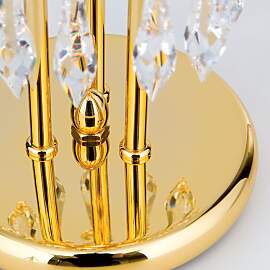 Tischlampe ORIENTAL, 2-flammig, Gold