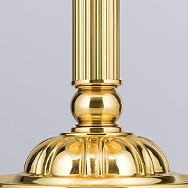 Tischlampe STÄBCHENSERIE, 2-flammig, Messing