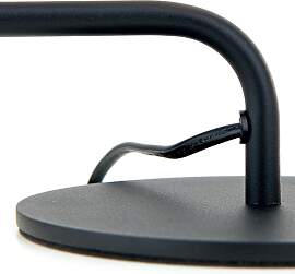 Tischlampe VIKTORIA, 1-flammig, Schwarz