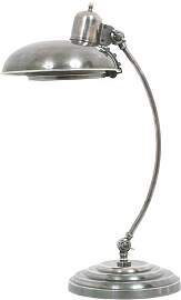 Tischlampe Weston Antik Silber