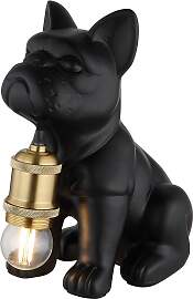 Tischleuchte Carlos Schwarz/Kupfer max. 60 Watt