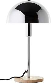 Tischleuchte "Linnea Pilz Lampe - Travertin