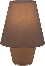 Tischleuchte TWINS, Medium, Braun