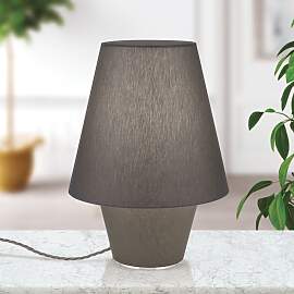 Tischleuchte TWINS, Medium, Grau