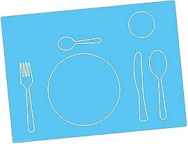 Tischset | Platzset abwaschbar - Montessori Kinder 