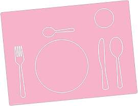 Tischset | Platzset abwaschbar - Montessori Kinder 