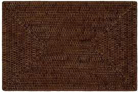 Tischset/Platzset Rattan Rechteckig 45x30cm,