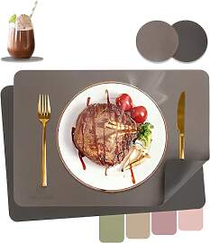 Tischsets Abwaschbar,Platzsets Abwischbar,Tischset 