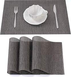 Tischsets Abwaschbar - Platzsets aus PVC,