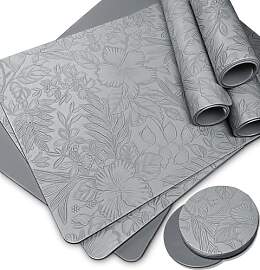 Tischuntersetzer Set, Tisch Set Abwaschbar, Vinyl