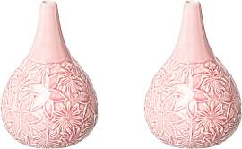 Tischvase CREATIV HOME "BLOOMING", rosa, 