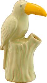 Tischvase CREATIV HOME, grün, B:11,5cm H:16,5cm