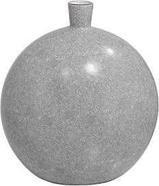 Tischvase FINK "ATHINA", gold (hellgrau, 
