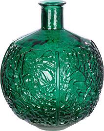 Tischvase GILDE "Vase Dschungel", grün, 