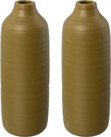 Tischvase "Vase", gelb (senf), H:30cm