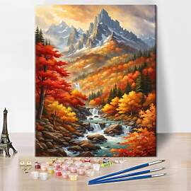 TISHIRON DIY Acrylbild Malen nach Zahlen für
