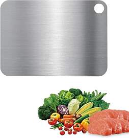 Titan Schneidebrett, 14.5x23.5 cm Stainless Steel