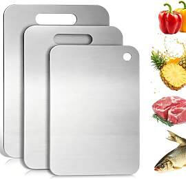 Titan Schneidebrett Set, 3 Stück Schneidebrett