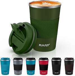 Tlater Kaffeebecher to Go, 13oz/380ml Thermobecher 
