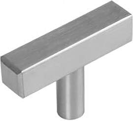 TMY 10 x Möbelknöpfe Schrankknöpfe Silber