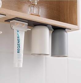 TMZELOA Zahnputzbecher mit Magnet, 350 ml