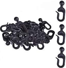 Tngan 36 Stück Kunststoff-Haken für