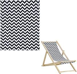 TNKBREEZE Ersatzstoff Für Strandliege 116cm x