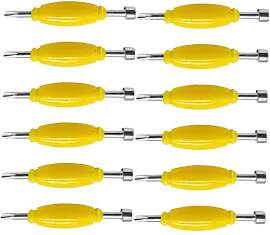 Toddmomy 12-Teiliges Mini Schraubenzieher-Set Mit