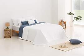 Todocama Feine Tagesdecke mit Stern-Design, für