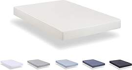 Todocama Spannbettlaken aus gebürsteter