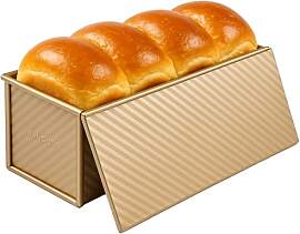 Toemics Premium Brotbackform mit Deckel