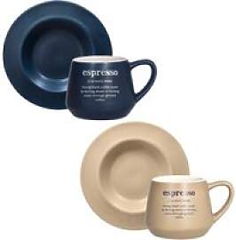 TOGNANA Espressotassenset beige Keramik 4 tlg.