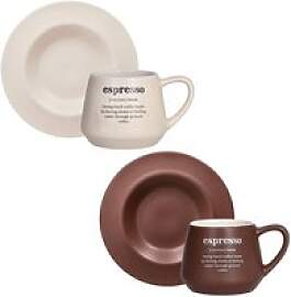 TOGNANA Espressotassenset creme Keramik 4 tlg.