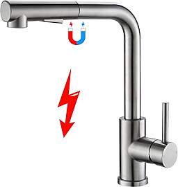 Tohlar Niederdruck Armatur Küche Ausziehbar,