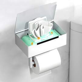 Toilettenpapierhalter Edelstahl, Rollenhalter