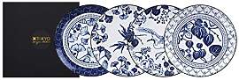 TOKYO design studio Flora Japonica 4-er Teller-Set 