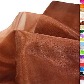 TOLKO 1m Organza Stoffe zum Nähen Meterware |