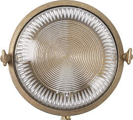 Tollo Nautische Wandleuchte Messing Ø 17,5cm
