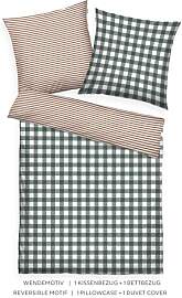 TOM TAILOR Flanell-Bettwäsche, 80x80 cm + 135x200 