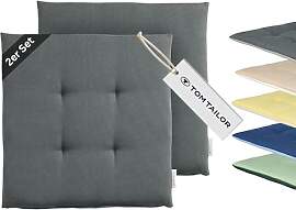 TOM TAILOR NEU! Sitzkissen Stuhl 2er Set -