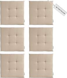 TOM TAILOR NEU! Sitzkissen Stuhl 6er Set -