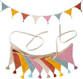 Tongyixin Wimpelkette Kinderzimmer, hausbett