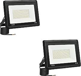 toobettp 100W LED Strahler Außen, 6000K 10000LM