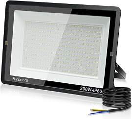 toobettp 300W LED Strahler Außen, Superhell