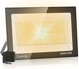 toobettp 500W LED Strahler Außen, Superhell