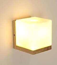 Toolight Holz Wandleuchte Innen, Wandlampe Innen