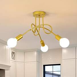 Toolight Industrielle Deckenleuchte E27,