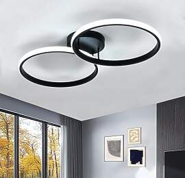 Toolight LED Deckenlampe Rund, 42W 4725LM Modern